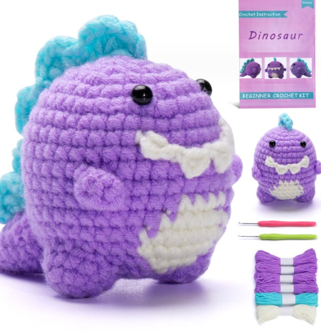 Crochet Material Package Woven Wool Ball Handmade Doll Diy Knitted Crochet Material Package