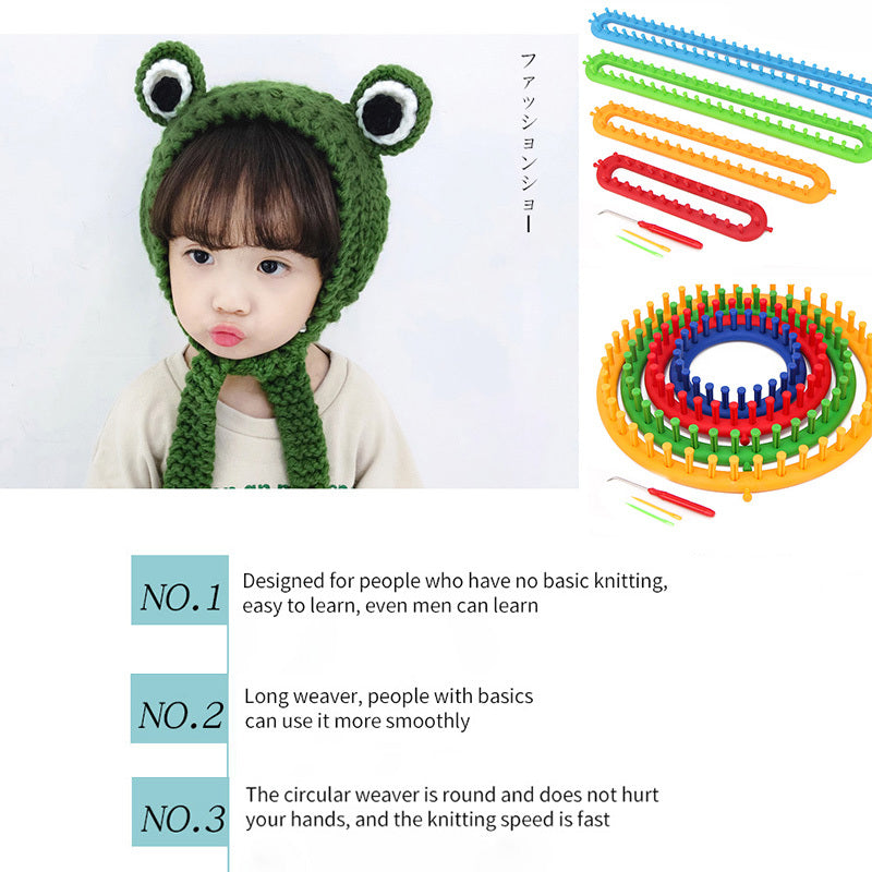 Knitting Needles Scarf Hat Knitting Artifact Yarn