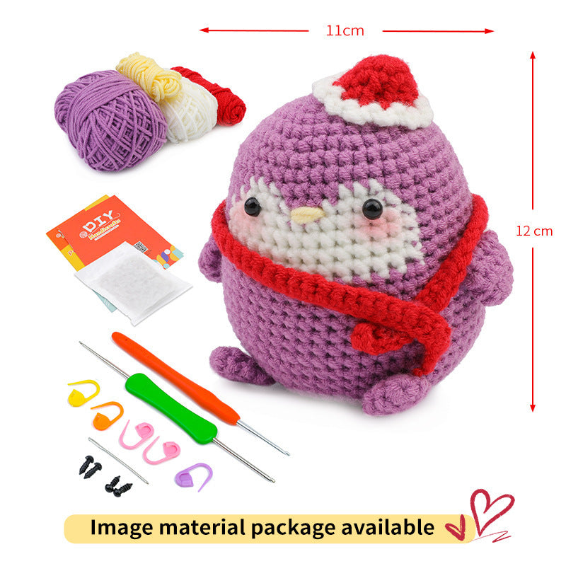 Crochet Material Package Woven Wool Ball Handmade Doll Diy Knitted Crochet Material Package