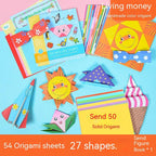 Children's Three-dimensional Fun Handmade Diy Ingredients Origami Book