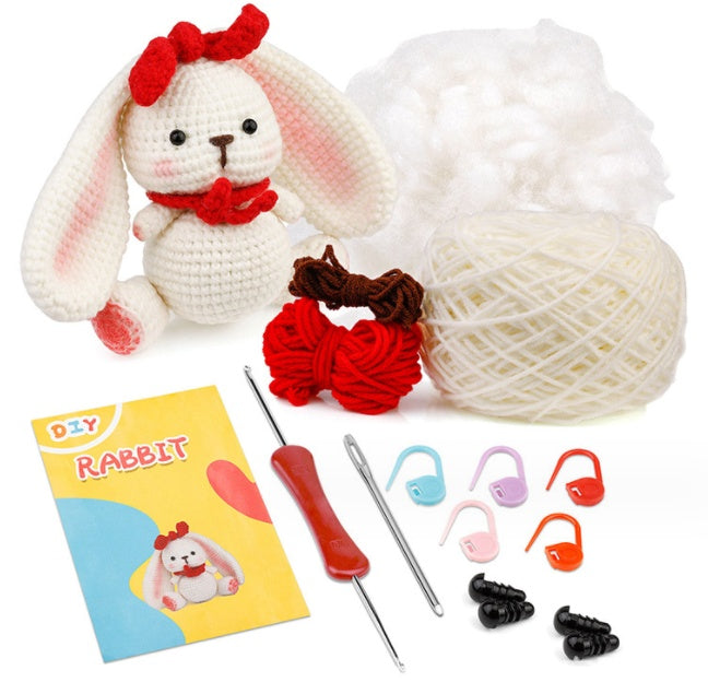 Crochet Material Package Woven Wool Ball Handmade Doll Diy Knitted Crochet Material Package
