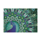 Bright diamond 5d peacock diamond painting
