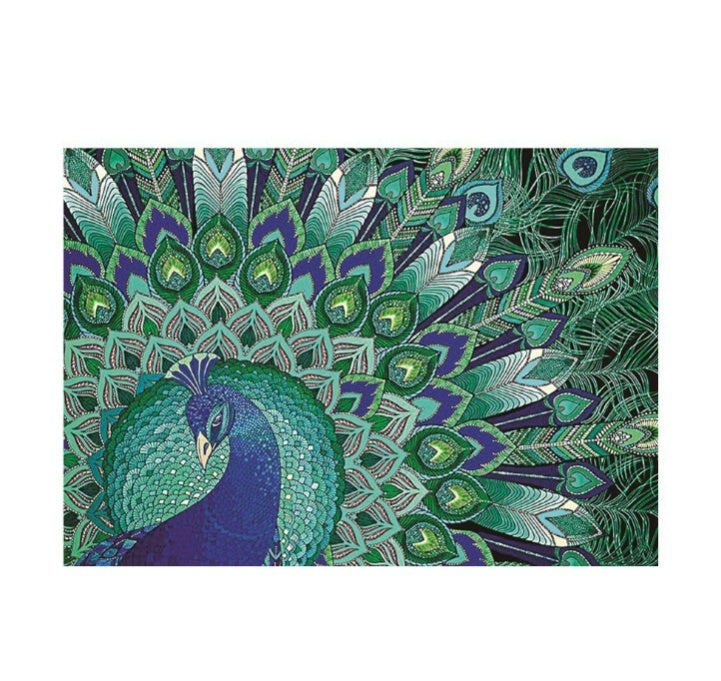 Bright diamond 5d peacock diamond painting