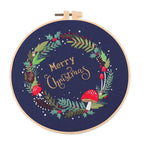 Christmas Embroidery Diy Material Package Kit