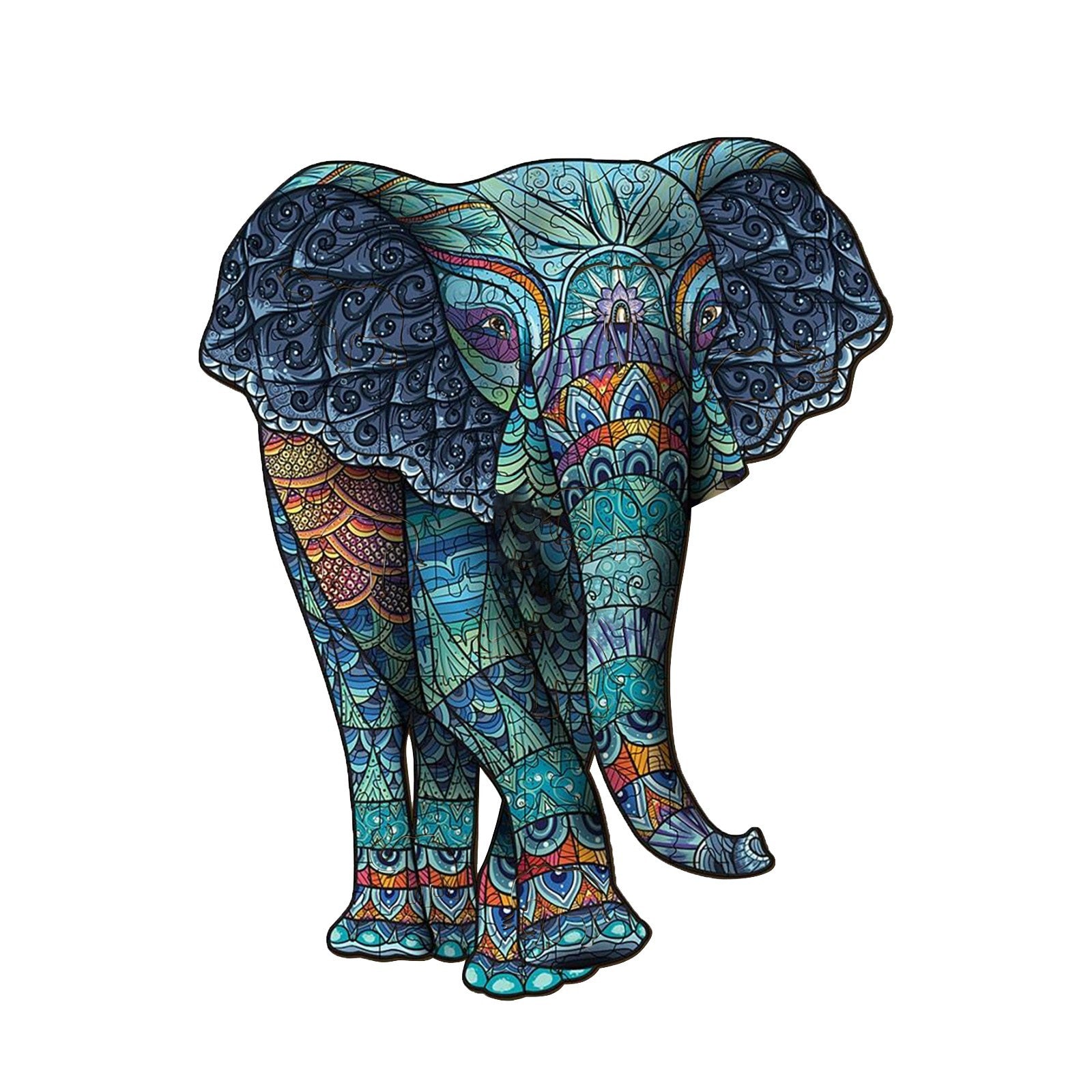 Color Elephant Owl Plane Puzzle Animal Puzzle