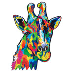 New Kids DIY Wood Jigsaw Puzzles for Adults Funny Family Game Puzzle with Wooden Box Sticky to Wall Toys