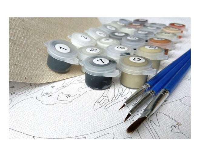 Secret Temple DIY Paint By Number Kit