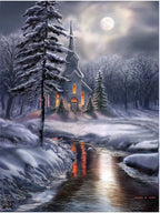Winter Landscape – DIY Paint by Numbers Kit