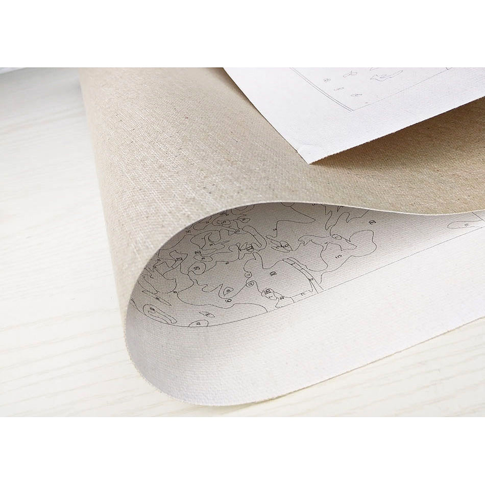 Chenistory Frame Sky DIY Painting By Number Landscape Wall Art Picture