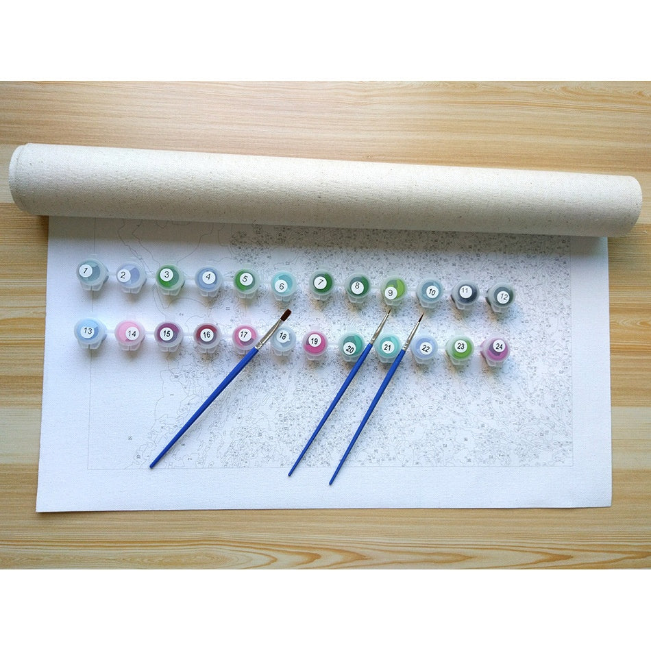 Audrey Hepburn - DIY Painting By Numbers Kit