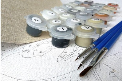 Beach Vibes - DIY Painting By Numbers Kit