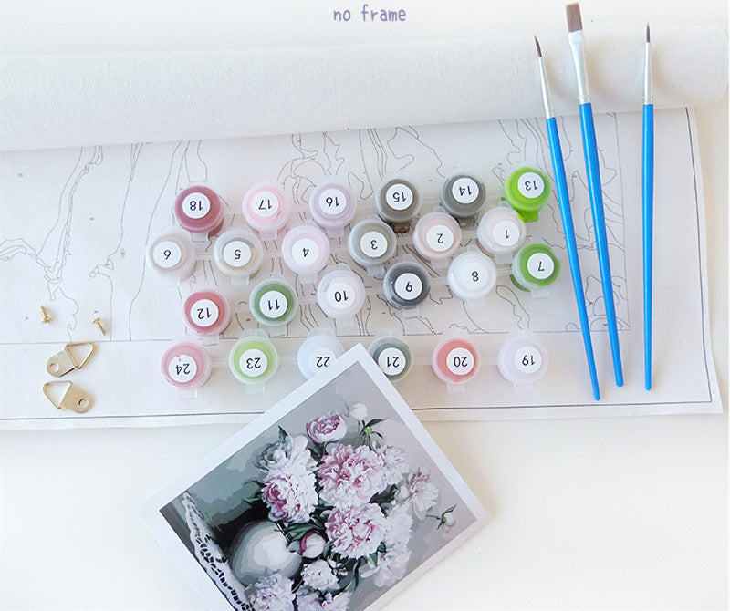 Cute Owls DIY Painting By Numbers Kit