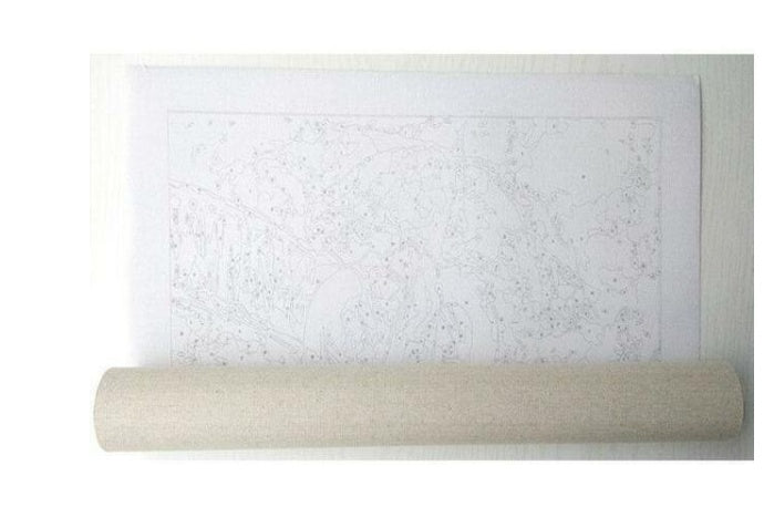 Family Of Snowmen - DIY Painting By Numbers Kit