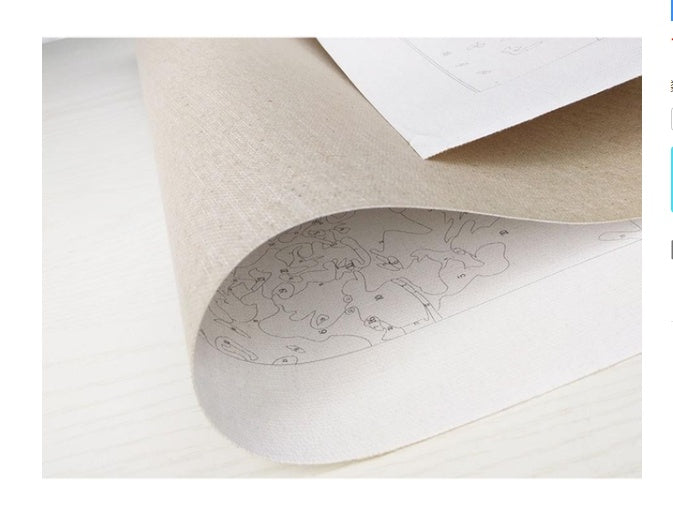 Family Of Snowmen - DIY Painting By Numbers Kit