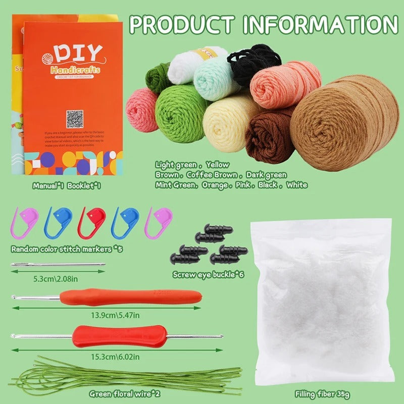Diy Crochet Material Package For Beginners