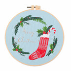 Christmas Embroidery Diy Material Package Kit