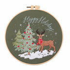 Christmas Embroidery Diy Material Package Kit