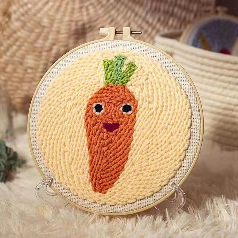 Christmas Russia Poke Embroidery Handmade Diy Material Package