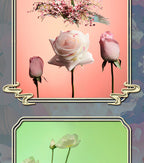 Flower Crane Metal Puzzle Handmade Diy Assembled Toy Model