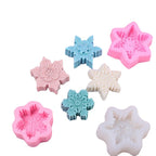 Christmas Snowflake Candle Silicone Mold Diy