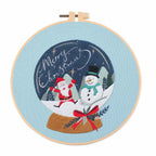 Christmas Embroidery Diy Material Package Kit
