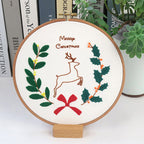 Embroidery Diy Material Package For Beginners Christmas Series