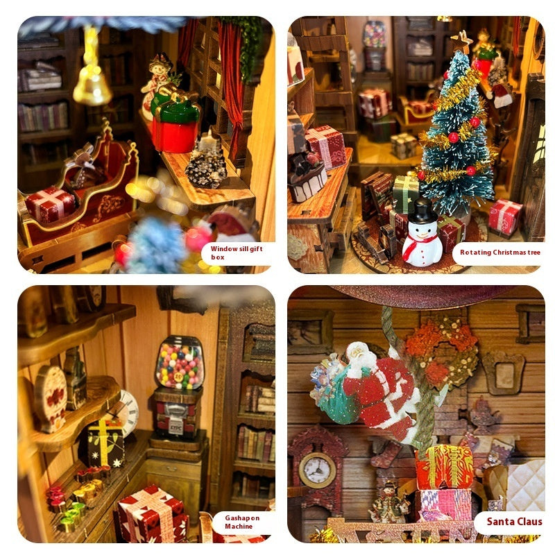 Christmas Gift Ding Ding House Book Stand DIY