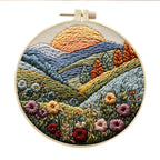 Embroidery Diy Handmade Cloth Art Material Kit Kit