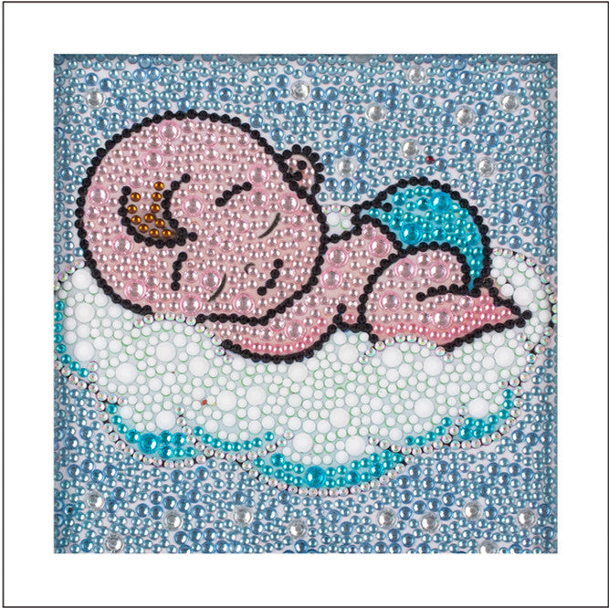 Diy Round Full Diamond Embroidery Cartoon Combination Set