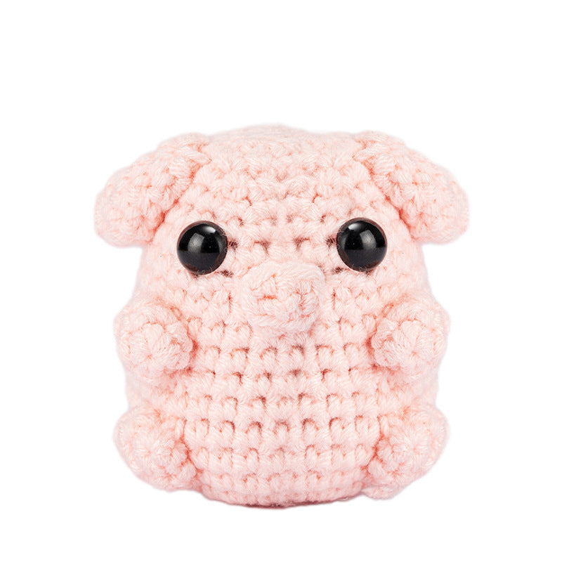 Crochet Material Package Set DIY Hand Crocheted Wool Animal