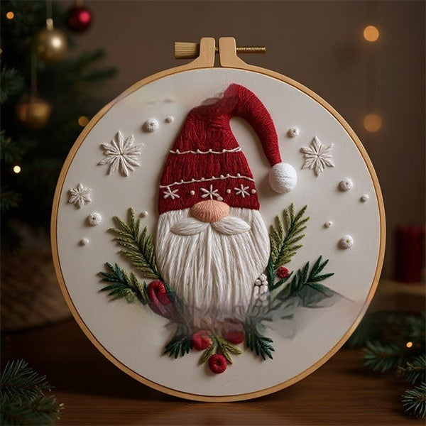 Christmas Embroidery Handmade Diy Material Package Fabric Embroidery