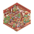 DIY Decompression Handmade Stickers For Christmas Miniature Scenes