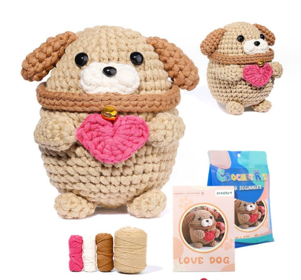 Crochet Material Package Woven Wool Ball Handmade Doll Diy Knitted Crochet Material Package