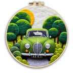 Handmade Material Kit Embroidery Blanket Painting