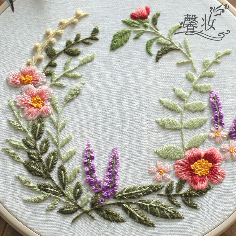 Embroidery Diy Material Bag Semi-finished Kit