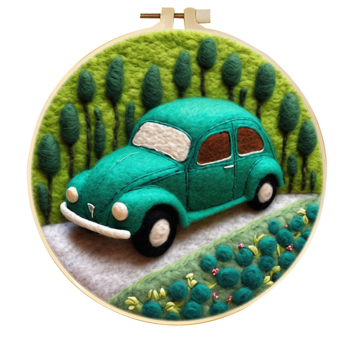 Handmade Material Kit Embroidery Blanket Painting