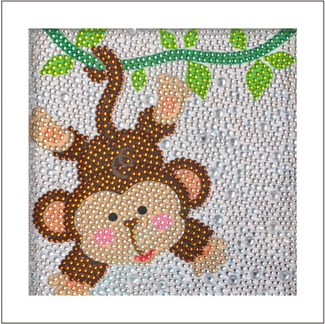 Diy Round Full Diamond Embroidery Cartoon Combination Set