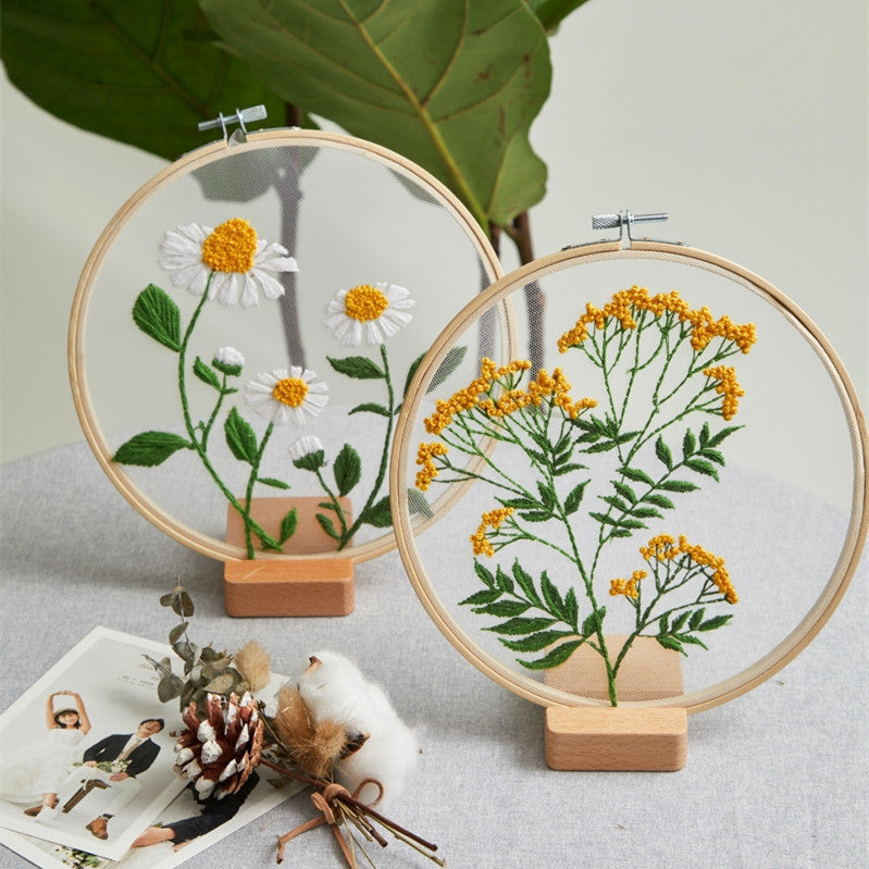 Children's Student Handmade Class Homemade Material Gift Embroidery Kit