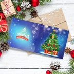 Handmade DIY Christmas Card Piece Diamond Painting
