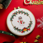 Christmas Embroidery Manual Diy Material Bag Beginner