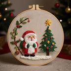 Christmas Embroidery Handmade Diy Material Package Fabric Embroidery