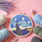 Christmas Russia Poke Embroidery Handmade Diy Material Package