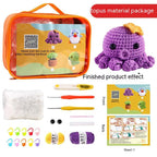 Crochet Material Package DIY Tool Set Toy