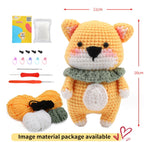 Crochet Material Package Woven Wool Ball Handmade Doll Diy Knitted Crochet Material Package