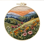 Embroidery Diy Handmade Cloth Art Material Kit Kit