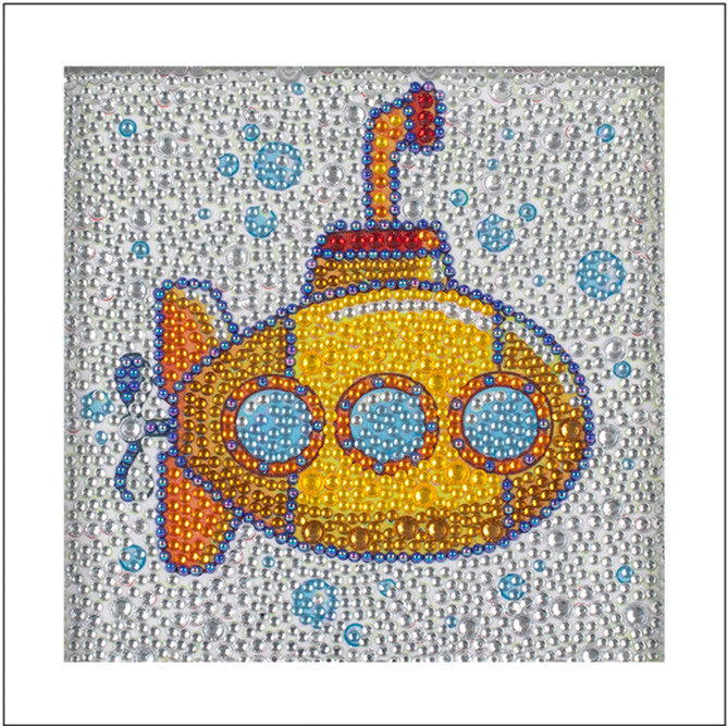 Diy Round Full Diamond Embroidery Cartoon Combination Set