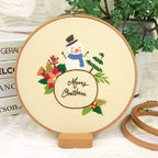 Embroidery Diy Material Package For Beginners Christmas Series