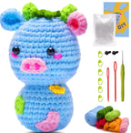 Crochet Material Package Woven Wool Ball Handmade Doll Diy Knitted Crochet Material Package