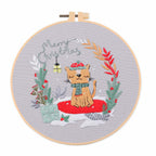 Christmas Embroidery Diy Material Package Kit