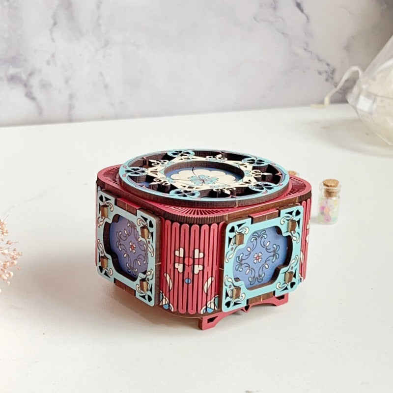 3D 3D Puzzle Model Wooden DIY Music Box